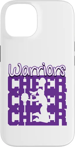 Vista 4 de Warriors Cheer Back to School Cheerleading Spirit P Case for iPhone XR