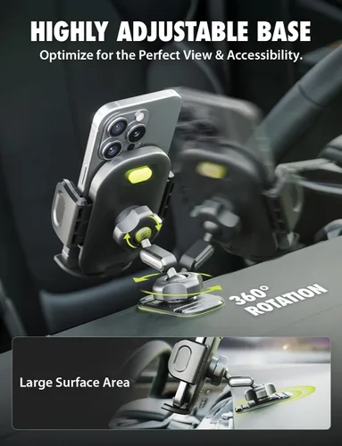 Vista 11 de Bracketron TripGrip - Soporte para teléfono de coche 2 en 1