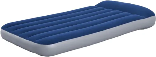 Vista 2 de Colchón de aire de viaje individual con bomba y almohada integradas, vigas internas Tri Tech soporta 330 libras