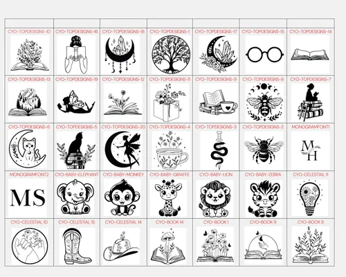 Vista 4 de Más de 10 diseños de grabador de libros personalizados con tu nombre de la biblioteca de, libro pertenece a, Floral Ex Libris, gran regalo