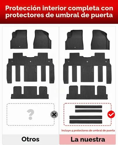 Vista 2 de Alfombrillas de coche para Buick Enclave/para Chevy Traverse 2009