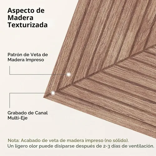 Vista 4 de TONOR Paquete de 12 paneles acústicos para despegar y pegar, 23.6 x 23.6 Nogal