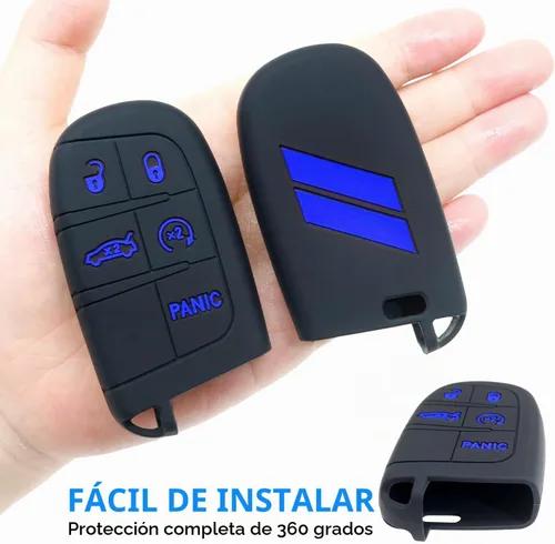 Vista 7 de Funda para llavero para Dodge Accessories de 5 botones Azul