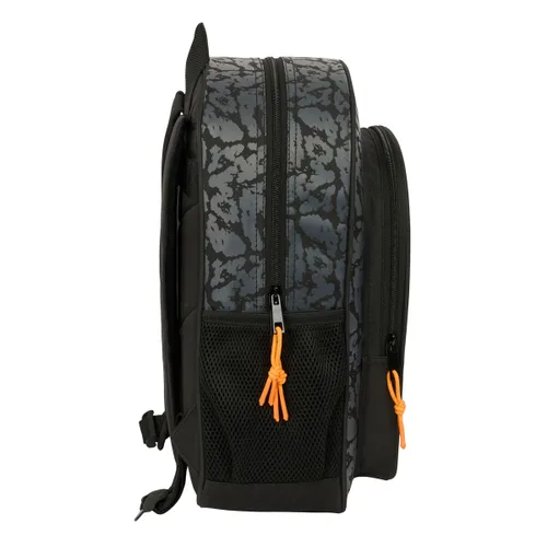 Vista 3 de Mochila Escolar Naruto Negro 32 x 38 x 12 cm