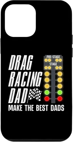 Vista 12 de Carcasa para iPhone 15 Cool Drag Racing para hombres, para papá, pista de suciedad, carrera, auto