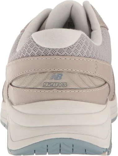 Vista 3 de New Balance 928 V3 - Zapatos para caminar con cordones para mujer, Blanco