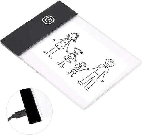 Vista 5 de Almohadillas de luz para libro abatible, función de protección ocular, kit de libro abatible para caligrafía de papel de caligrafía y pintura