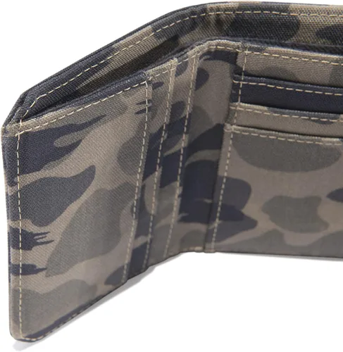 Vista 5 de Carhartt Mens Trifold Durable Wallets Available in Leather and Canvas Styles