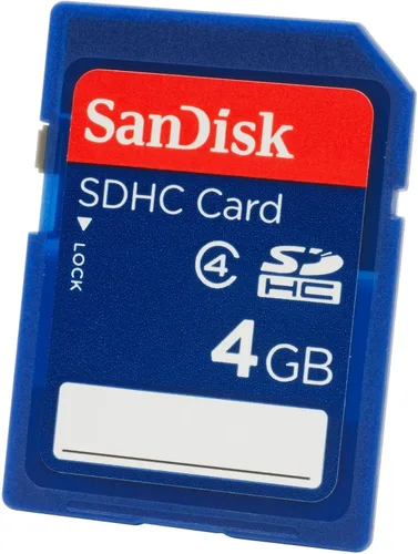 Vista 10 de SanDisk Tarjeta de memoria flash SD clase 4 de 2 GB, SDSDB-002G-B35 (la etiqueta puede cambiar)