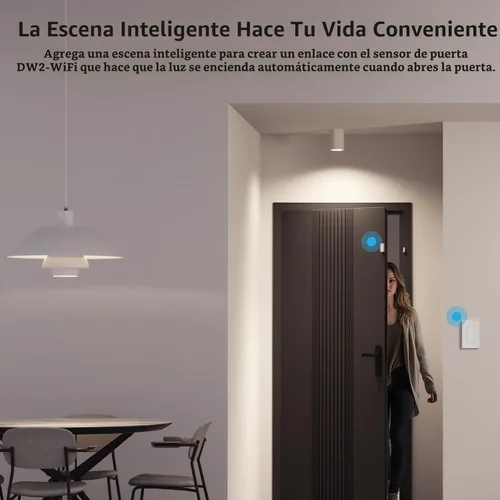 Vista 6 de SONOFF Matter Interruptor de Luz Inteligente, Interruptor de Luz WiFi de 2.4GHz, Se Requiere Cable Neutro, Interruptor de Luz Alexa Compatible
