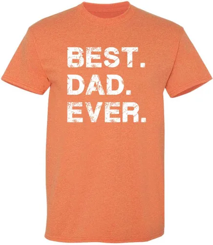 Vista 8 de Feelin Good Tees El mejor regalo de papá para papá, camiseta gráfica divertida del Día del Padre "Best Dad Ever" Camisetas gráficas novedosas