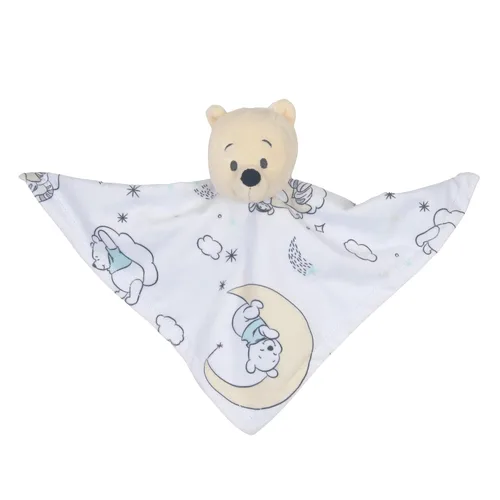 Vista 3 de Lambs & Ivy Disney Baby Cozy Friends Winnie the Pooh - Manta de seguridad