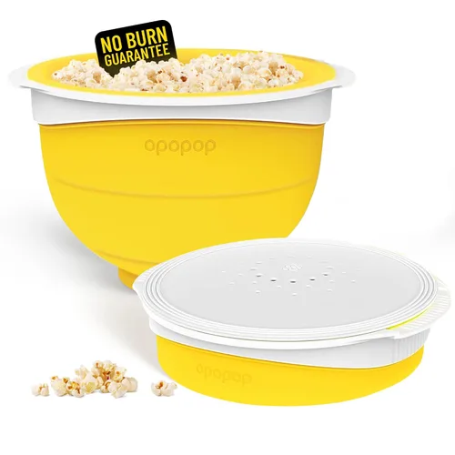 Vista 9 de Opopop Gourmet Popcorn Pop Cups - Juego variado de 4 unidades + juguete de silicona