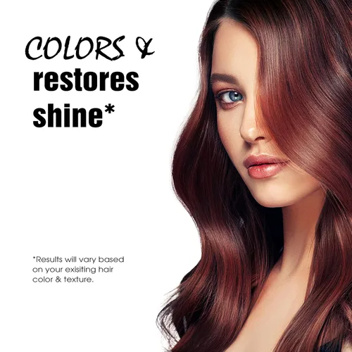Vista 4 de Light Mountain Tinte y acondicionador natural para el cabello, color burdeos, 4 fl oz