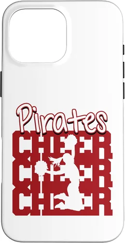 Vista 19 de Pirates Cheer Back to School Cheerleading Spirit M Case for iPhone 17