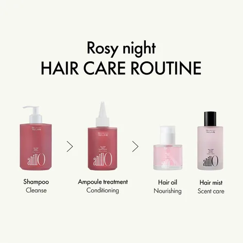 Vista 8 de ANILLO Rosy Night Repair - Esencia capilar con extracto de rosa de damasco