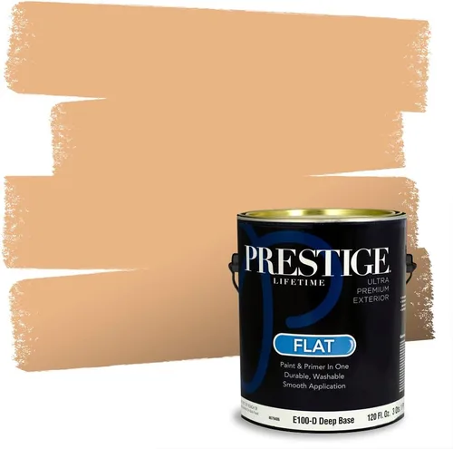 Vista 155 de PRESTIGE Pintura exterior e imprimación en uno, bronceado Aberdeen, plano, 1 galón