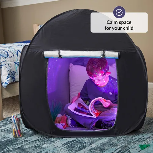 Vista 2 de Tienda de campaña sensorial Esquina tranquila para que los niños jueguen y se relajen Esquina sensorial Ayuda con autismo, SPD, ansiedad