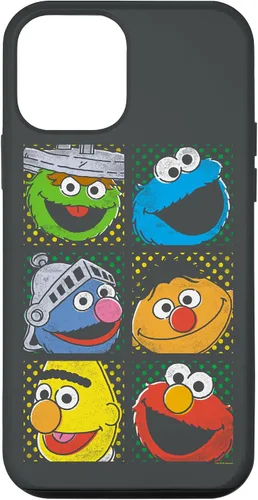 Vista 16 de Funda para iPhone 16 Sesame Street Group Squares