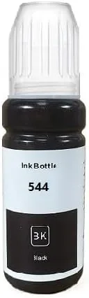 Vista 5 de Vivid Colors Botella de tinta compatible de repuesto para 544 T544 uso con impresora todo en uno L3110 L3150 L3158 L1210 L1250 L3250 L3260 L3111