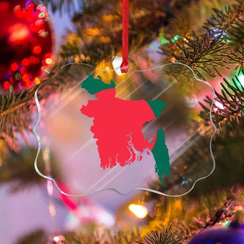 Vista 25 de Bandera de Albania, silueta de árbol, adorno de decoración de árbol de Navidad, bandera nacional, recuerdo de árbol de Navidad, recuerdo de Albania