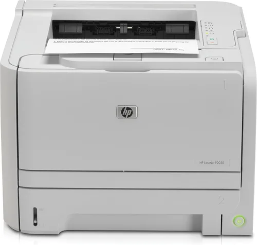 Vista 4 de Impresora monocromática LaserJet P2035 (CE461A#ABA), de la marca HP, Blanco crudo