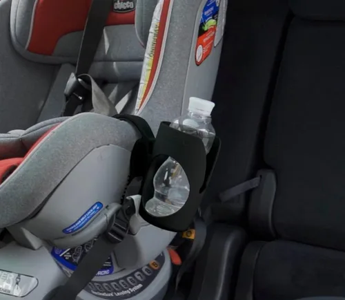 Vista 8 de Portavasos infantil para asientos de automóvil convertibles - Compatible con Britax ClickTight Marathon, Boulevard, Advocate - Negro