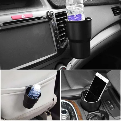 Vista 4 de Ejoyous Soporte universal para tazas de automóvil, soporte universal para colgar salida de aire, botella de puerta, soporte de montaje de puerta
