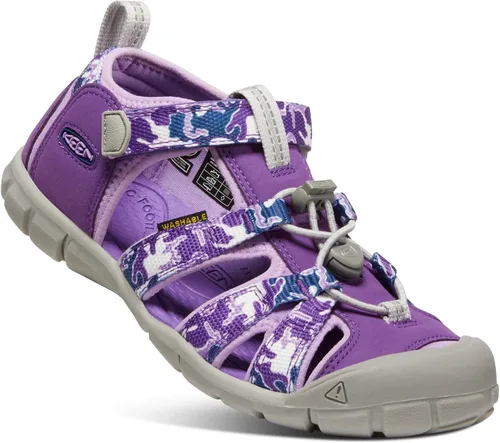 Vista 35 de KEEN Sandalias unisex para niños Seacamp 2 CNX con puntera cerrada Azul Azur/Blanco Estrella