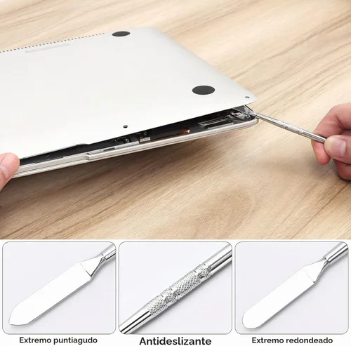 Vista 4 de STREBITO Kit de herramientas de palanca y lapicera de 11 piezas, kit de herramientas de lapicera de plástico y metal, herramienta definitiva