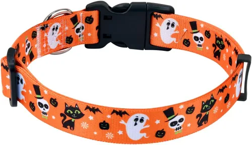 Vista 35 de Collar para Perros para Perros Pequeños y Gatos, Collar Suave y Cómodo para Mascotas para Perros Pequeños, Medianos y Grandes, Patrón Geométrico