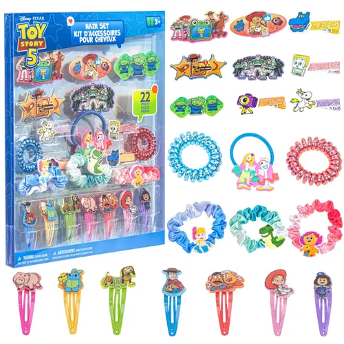 Vista 12 de Barbie - Juego de accesorios para el cabello con pinzas para el cabello, lazos y coleteros