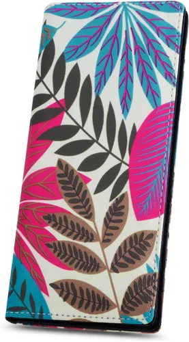 Vista 161 de HUA ANGEL Billetera ultra delgada para mujer, con bloqueo RFID, tarjetero de crédito, plegable, largo, hebilla magnética, billete para mujer, Owl