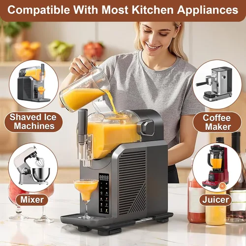 Vista 7 de Adjustable Black Appliance Slider Tray - Expandable 6" x 11"- 11" x 20