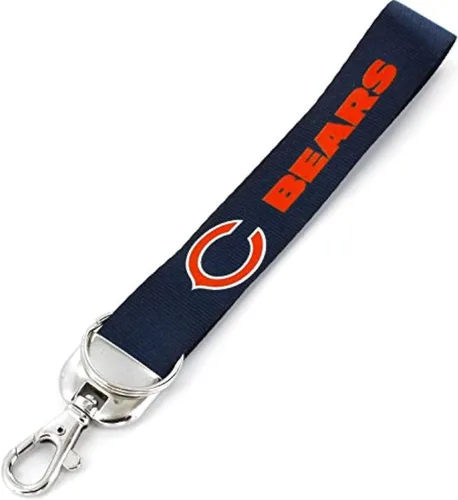 Vista 6 de aminco NFL unisex-adult Deluxe Wristlet Keychain
