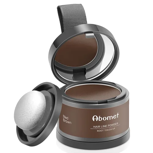 Vista 25 de Retoque de Raíz Instantáneo Polvo de Cobertura de Canas, Oculta la Pérdida de Cabello y Adelgazamiento Para Mujeres y Hombres, Fibras Capilares