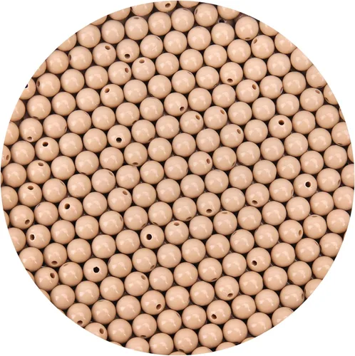 Vista 72 de BONNY BOXX 2000 piezas 4 mm cuentas redondas de acrílico de zafiro suave, bolas de plástico de chicle de burbujas, cuentas gruesas de bolas