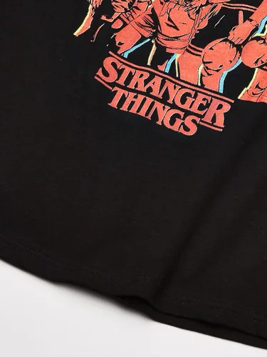 Vista 3 de Stranger Things Camiseta Scoop Troop para hombre