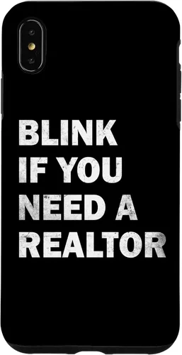 Vista 11 de Blink If You Need A Realtor Real Estate Agent Dad Men Women Case for iPhone 17