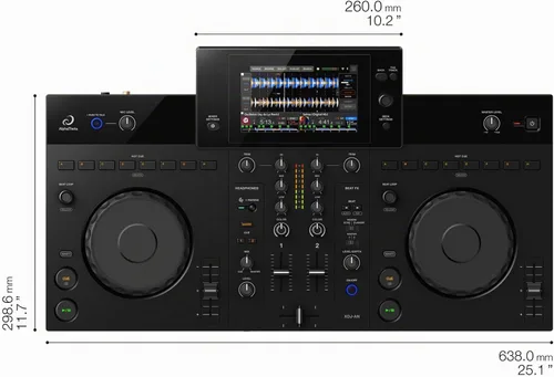Vista 7 de Pioneer DJ AlphaTheta XDJ-AN - Sistema de DJ todo en uno de 2 canales