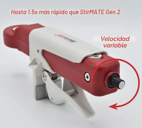 Vista 2 de StirMATE Agitador automático GEN 3- Velocidad variable, autoajustable, potente, silencioso, inalámbrico
