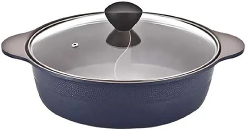 Vista 2 de IH Shabu Shabu - Olla de cerámica con doble revestimiento (11 in)