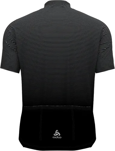 Vista 2 de Odlo Camiseta de ciclismo con cremallera completa para hombre