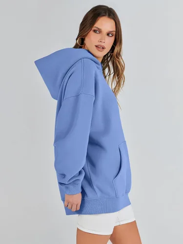 Vista 6 de ANRABESS Womens Oversized Hoodies Fleece Sweatshirts Long Sleeve Hooded Pullover Winter Clothes with Pocket