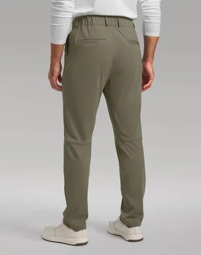 Vista 3 de Soothfeel Pantalones de golf para hombre con 5 bolsillos, ajustados, elásticos, casuales, de viaje, pantalones de trabajo para hombre