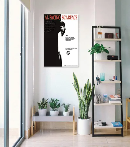 Vista 4 de Películas favoritas de los 80 - Scarface - Póster de película (estilo regular) (tamaño: 27" x 39")