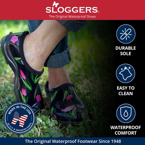 Vista 4 de Zapatos para mujer Sloggers, para lluvia y jardín