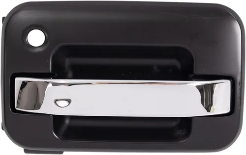 Vista 195 de TRQ Manija de puerta exterior delantera derecha cromada para el lado del pasajero compatible con Dodge Durango Jeep Grand Cherokee 2011-2021