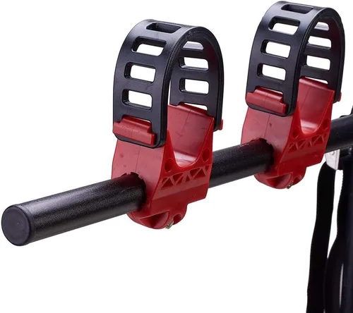 Vista 3 de Blueshyhall - Portabicicletas para maletero, Soporte para bicicleta para SUV y coche, resistente, para 2 bicicletas