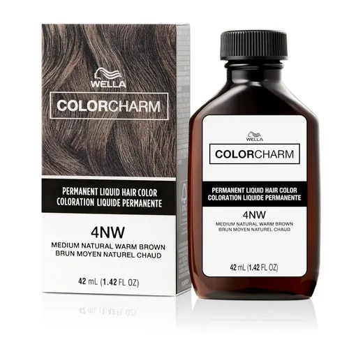 Vista 15 de WELLA Color Charm - Tinte líquido permanente para el cabello para cobertura de canas, color marrón